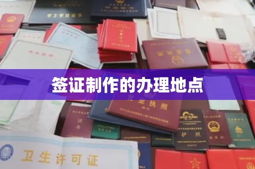 尖草坪签证制作的办理地点