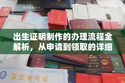 尖草坪出生证明制作的办理流程全解析，从申请到领取的详细指南